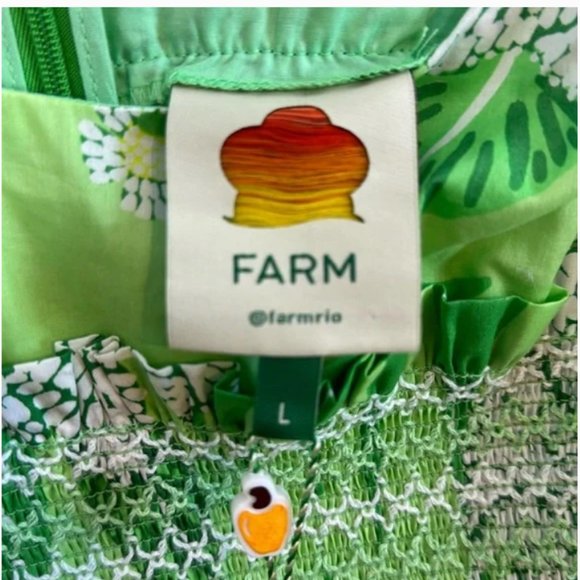 Farm Rio Dew Drop Floral mini dress - Picture 3 of 4